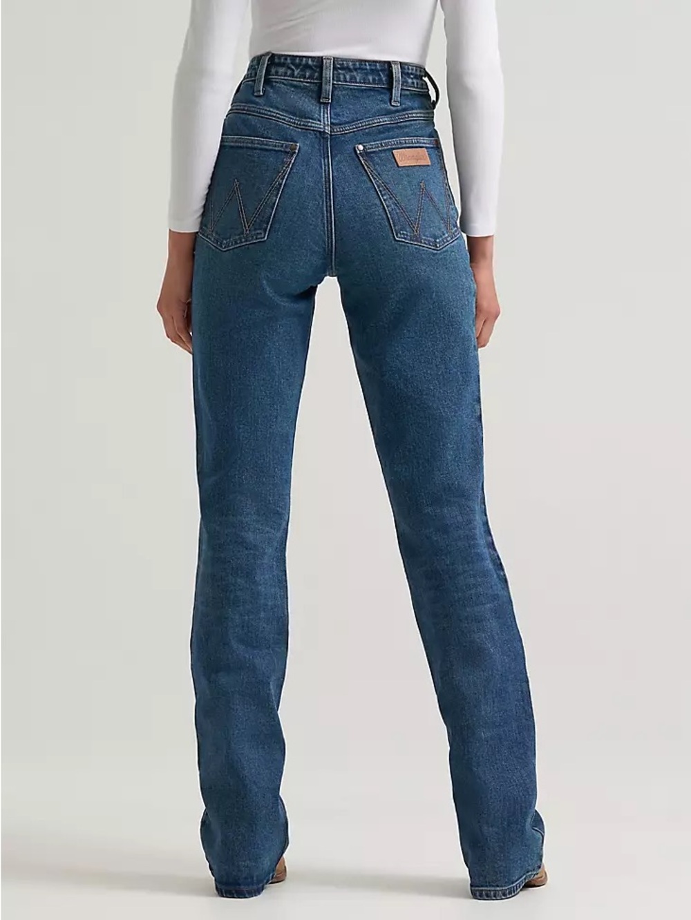 Wrangler’s High Rise Rodeo Bootcut Riding Jeans - Picture 2 of 6